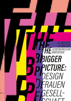 Logo Ausstellung The Bigger Picture: Design – Frauen – Gesellschaft