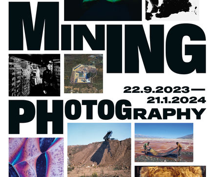 Logo Mining Photography. Der ökologische Fussabdruck der Bildproduktion