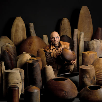 Ausstellungseröffnung: Ernst Gamperl − Dialog mit dem Holz