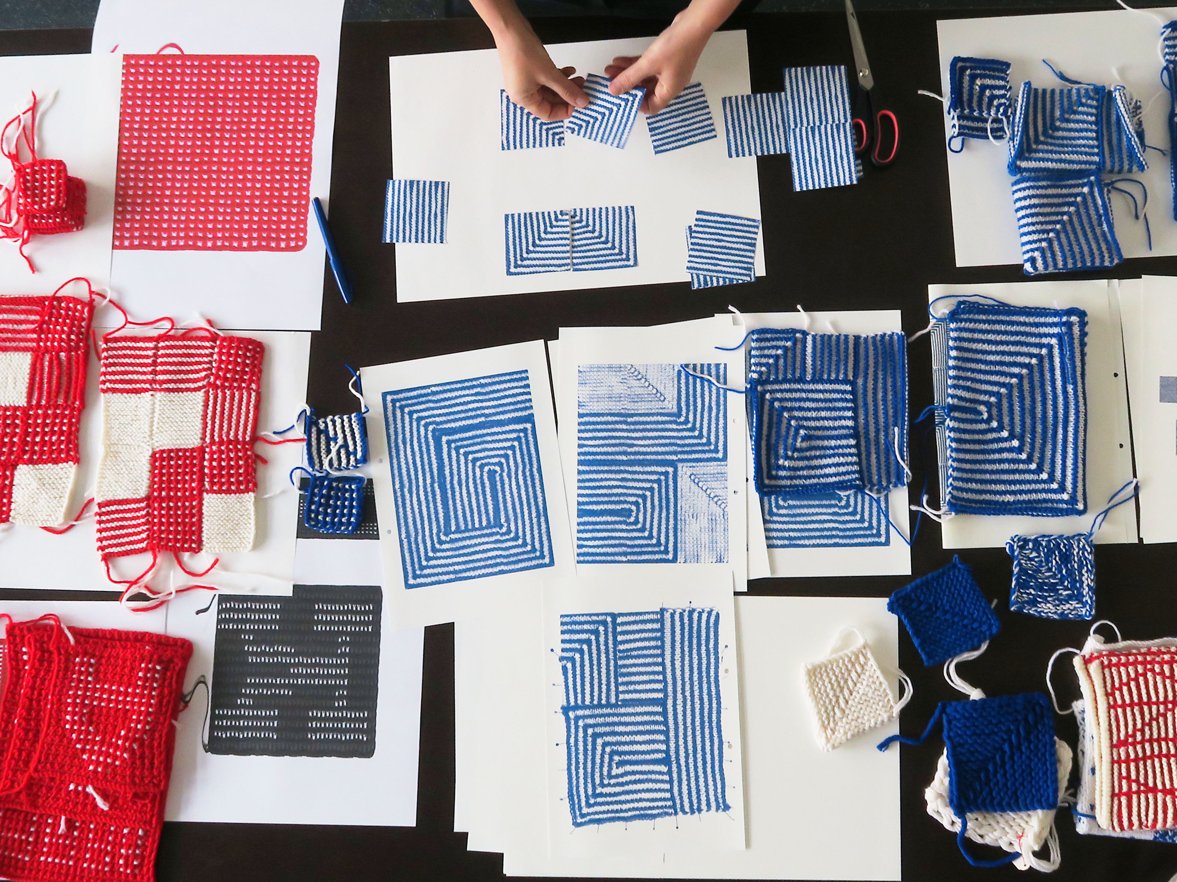 Workshop für alle: Typografisches Stricken mit Patches – Nur noch Warteliste!